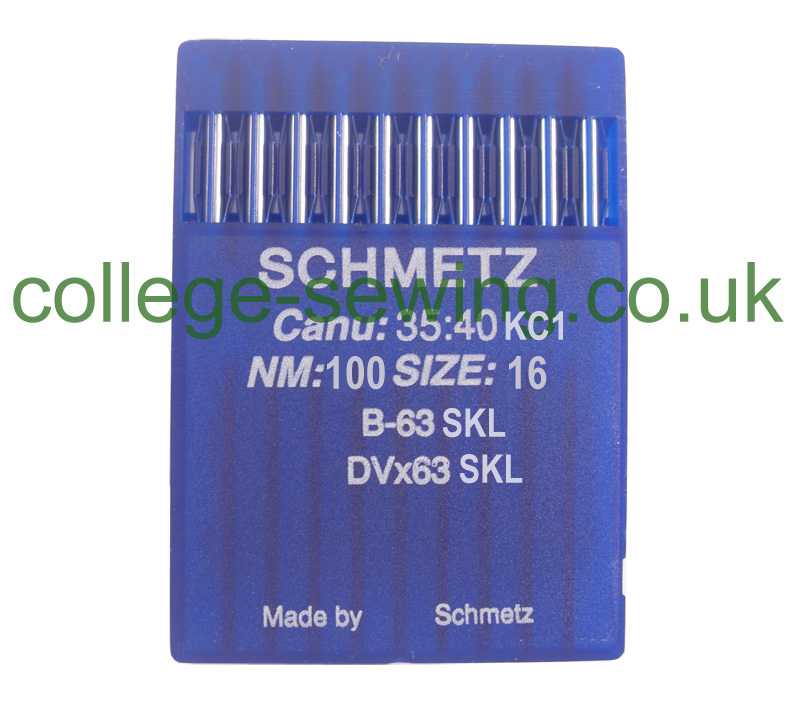 B63SKL SIZE 100 PACK OF 10 NEEDLES SCHMETZ DISCONTINUED