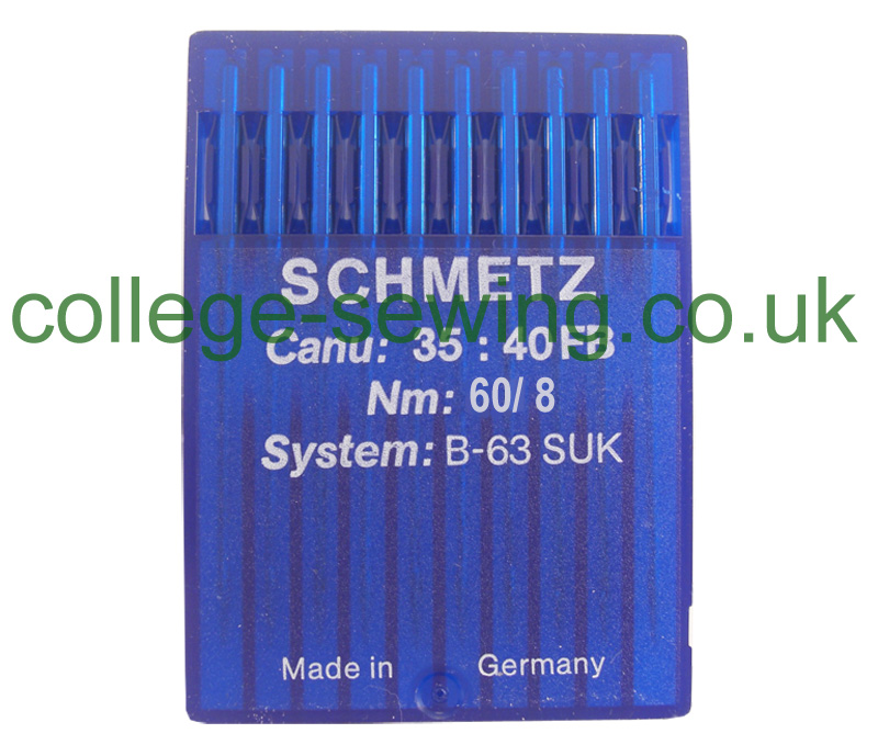 B63SUK SIZE 60 PACK OF 10 NEEDLES