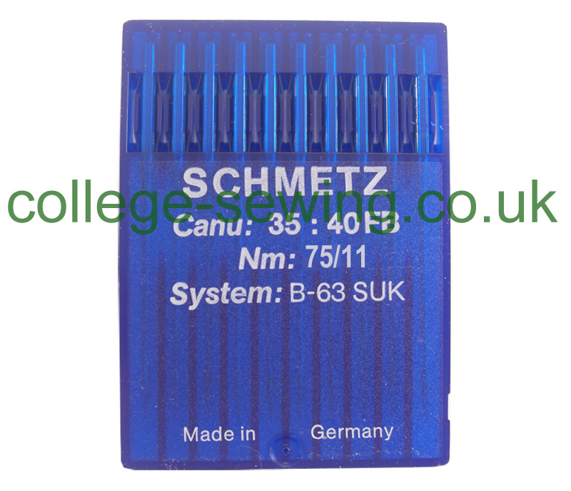 B63SUK SIZE 75 PACK OF 10 NEEDLES