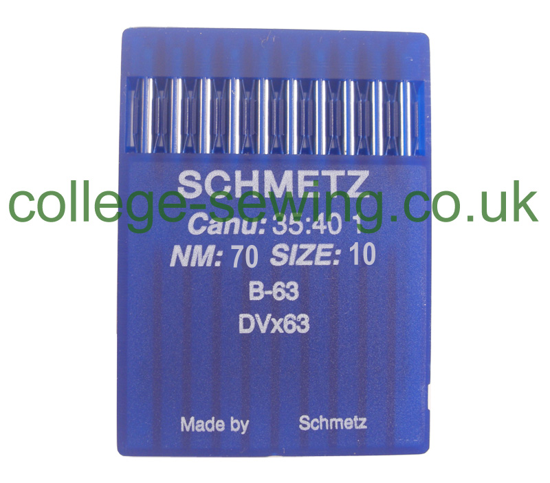 B63 SIZE 70 PACK OF 10 NEEDLES SCHMETZ