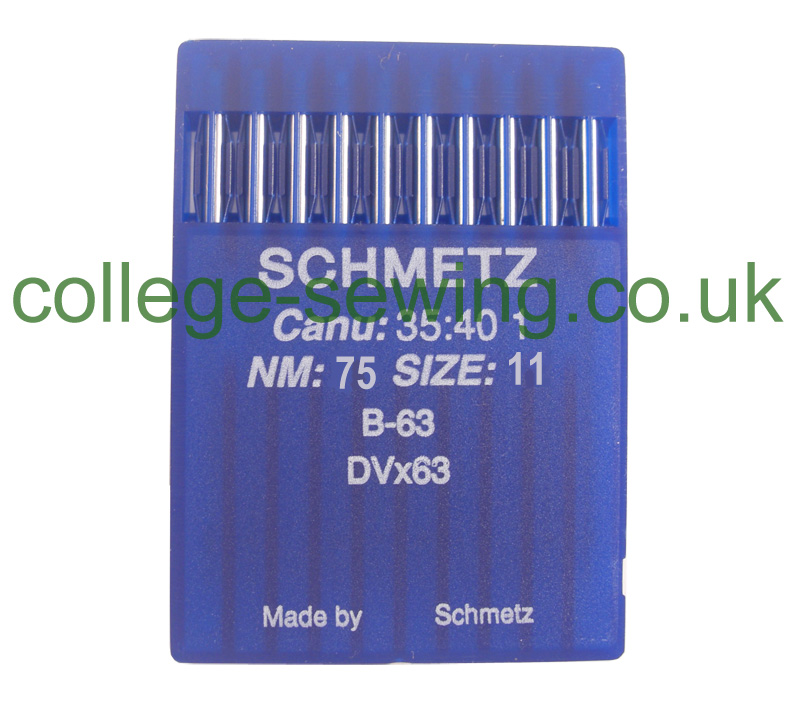 B63 SIZE 75 PACK OF 10 NEEDLES SCHMETZ