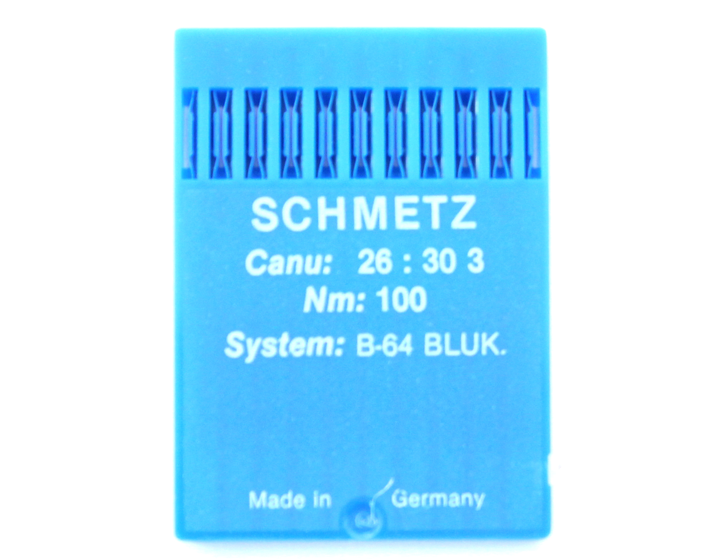 B64BLUK SIZE 100 PACK OF 10 NEEDLES SCHMETZ DISCONTINUED
