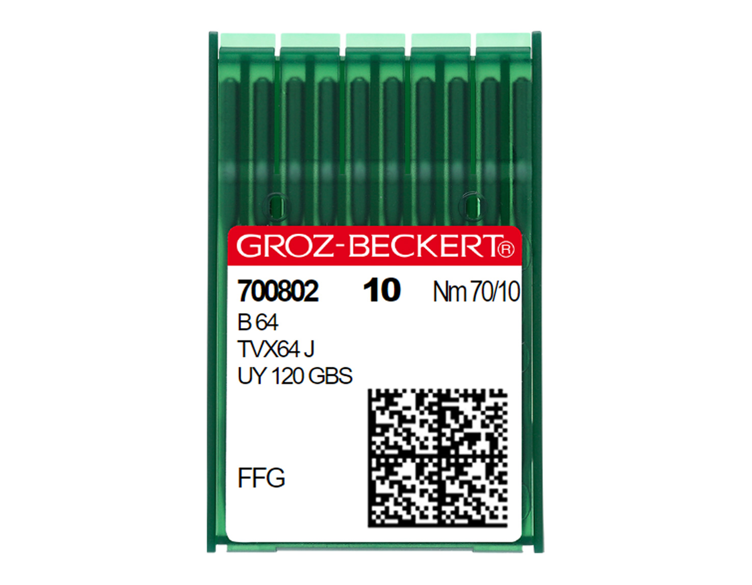 B64 FFG (SES) SIZE 70 PACK OF 10 NEEDLES GROZ BECKERT