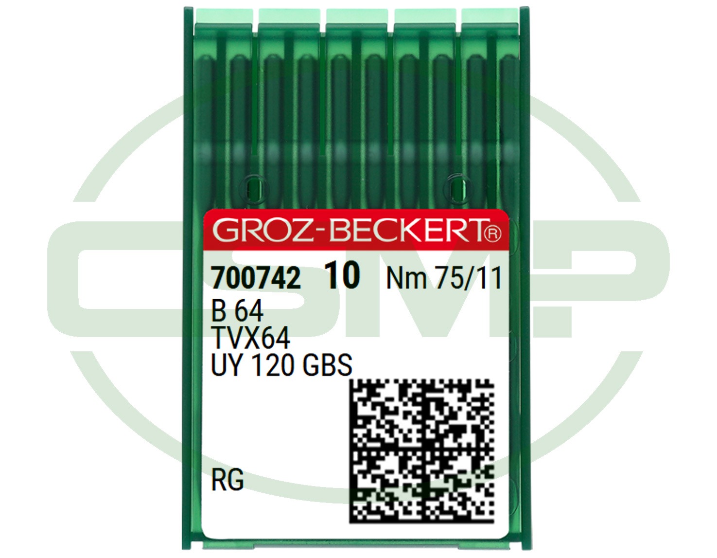 B64 SIZE 75 PACK OF 10 NEEDLES GROZ BECKERT