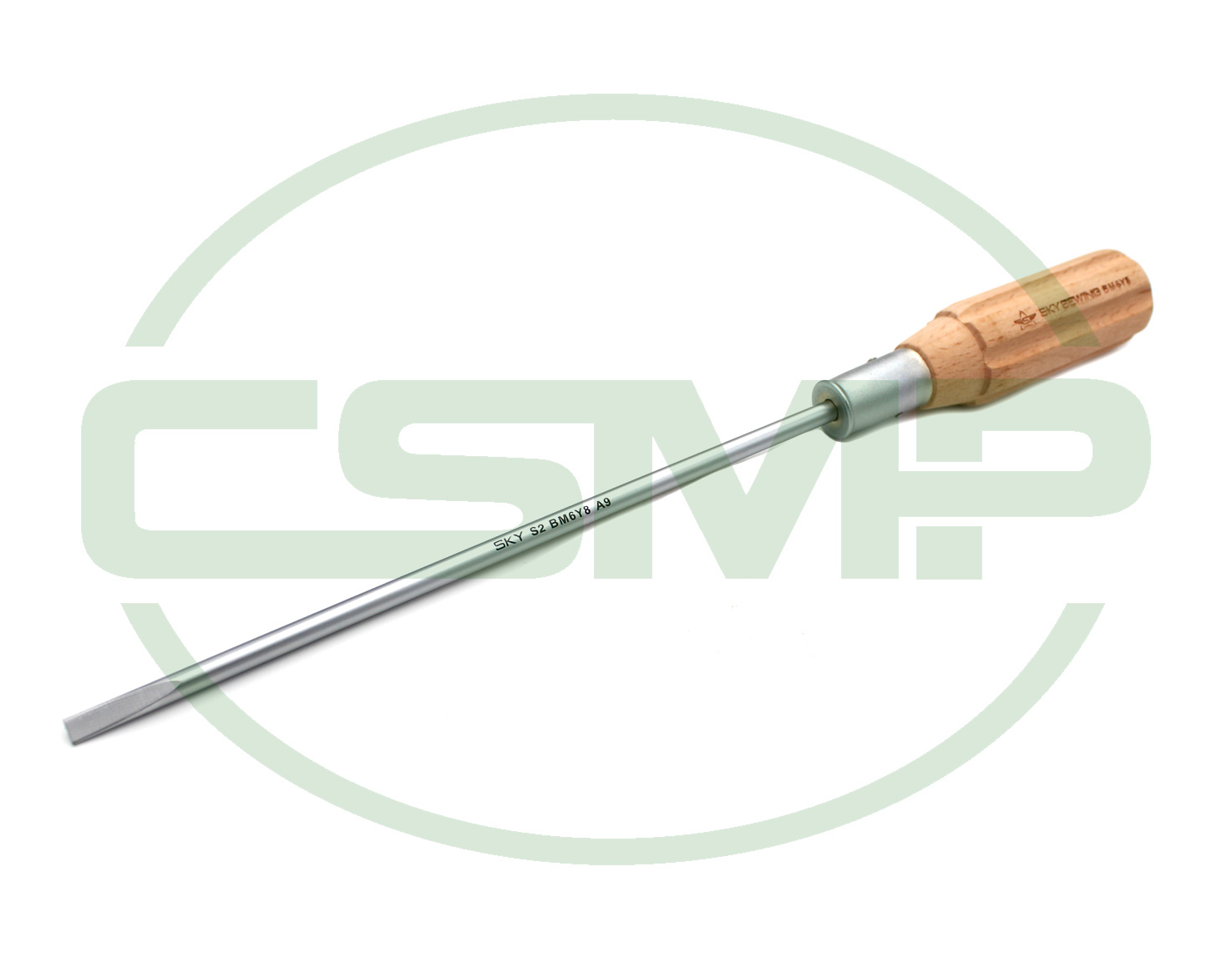 BM6Y8 8" WOODED HANDLE SCREW DRIVER WITH 6MM TIP