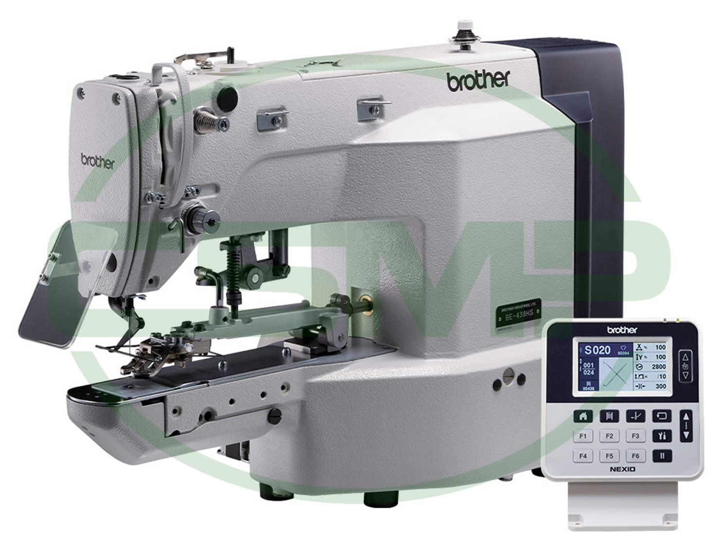 BROTHER BE-438HS HEAD ONLY LOCKSTITCH BUTTON SEWING MACHINE