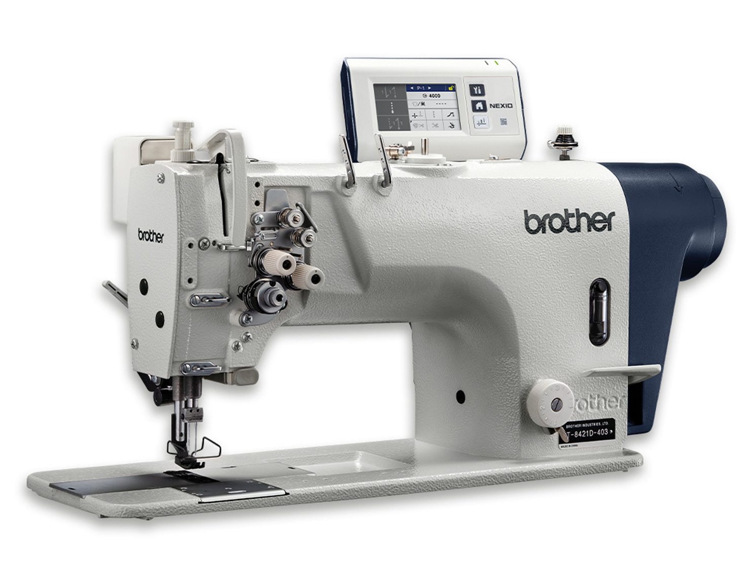 BROTHER T-8421D-T03-N64D TWIN NEEDLE 6.4MM DIRECT DRIVE