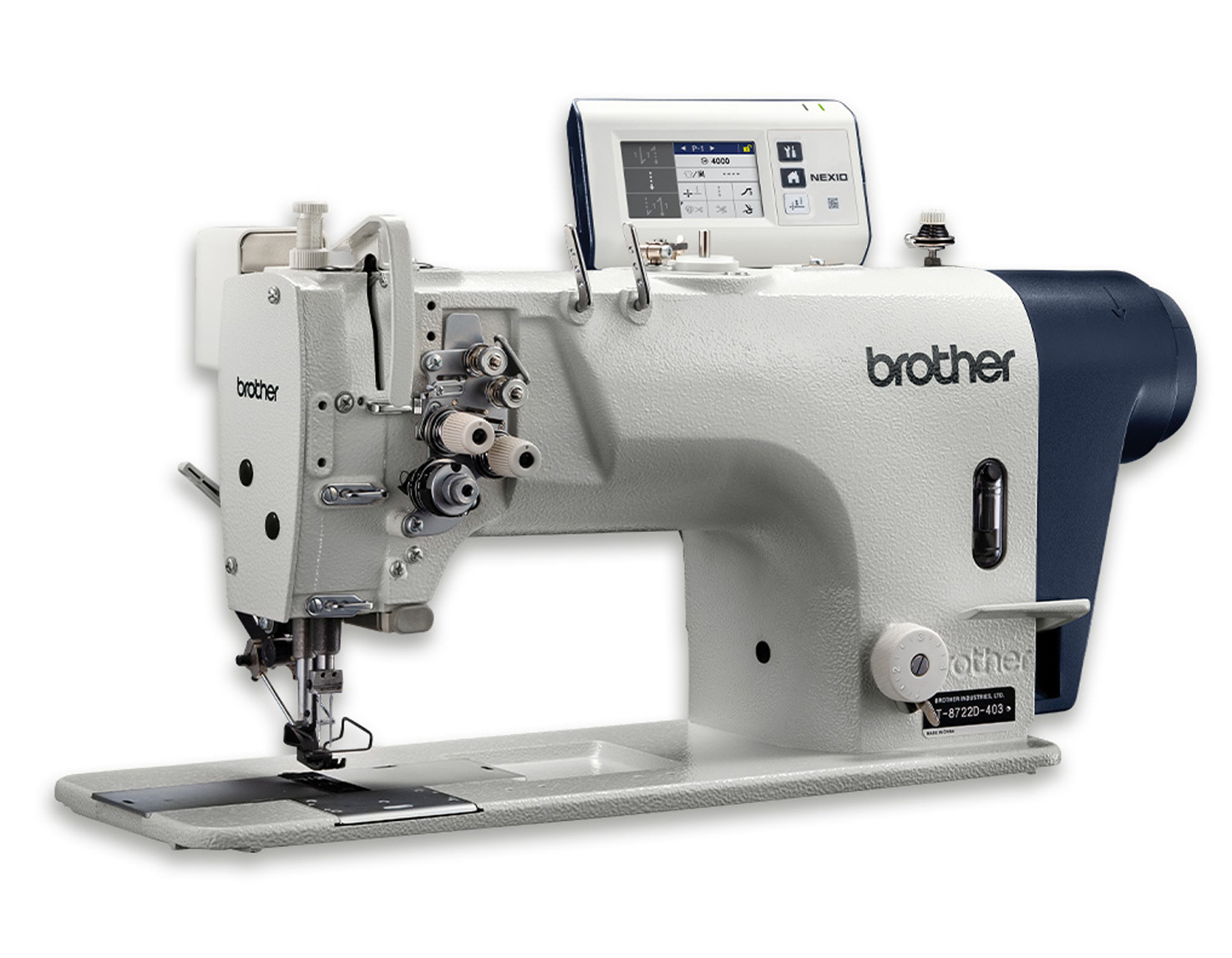 BROTHER T-8722D-S05-N64D TWIN NEEDLE 6.4MM DIRECT DRIVE