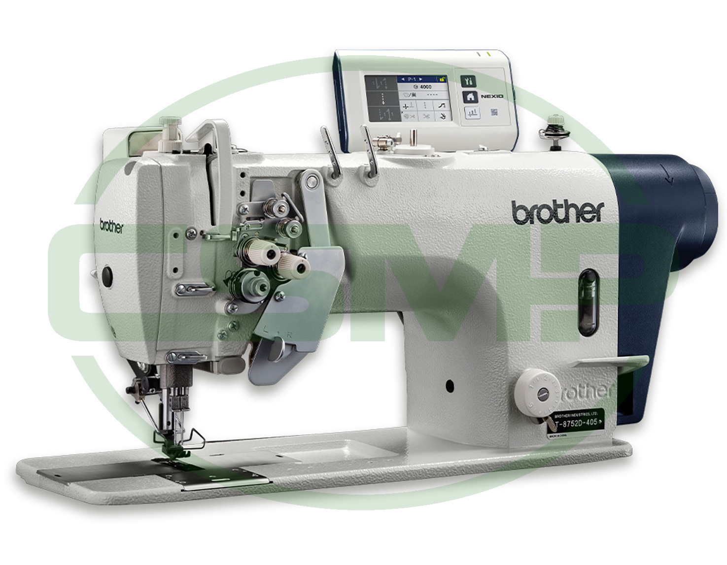 BROTHER T-8752D-S05 N64D 6.4MM LARGE CAP 1/4 TWIN NEEDLE HEAD ONLY