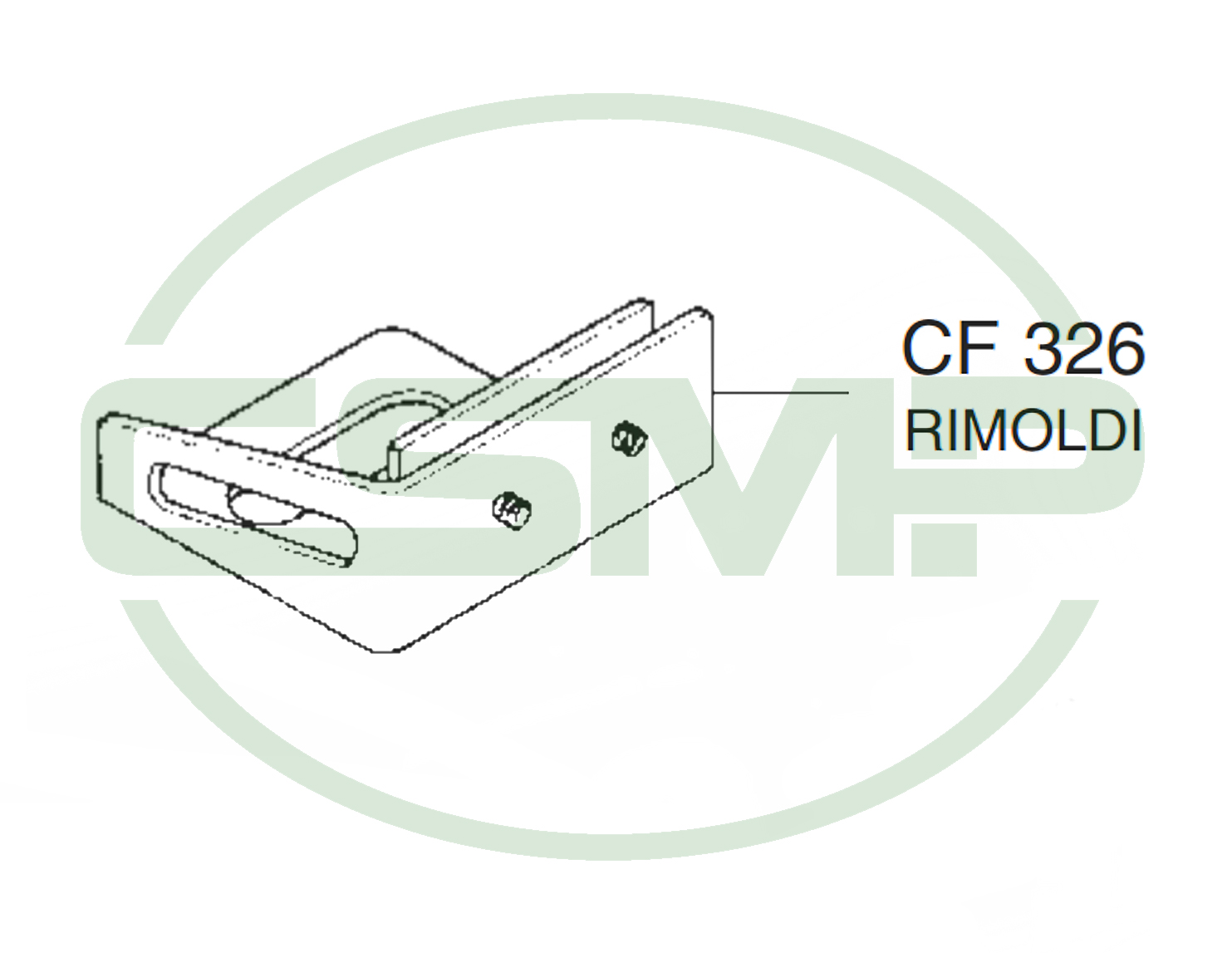 326 RIMOLDI BRACKET FOR G0319