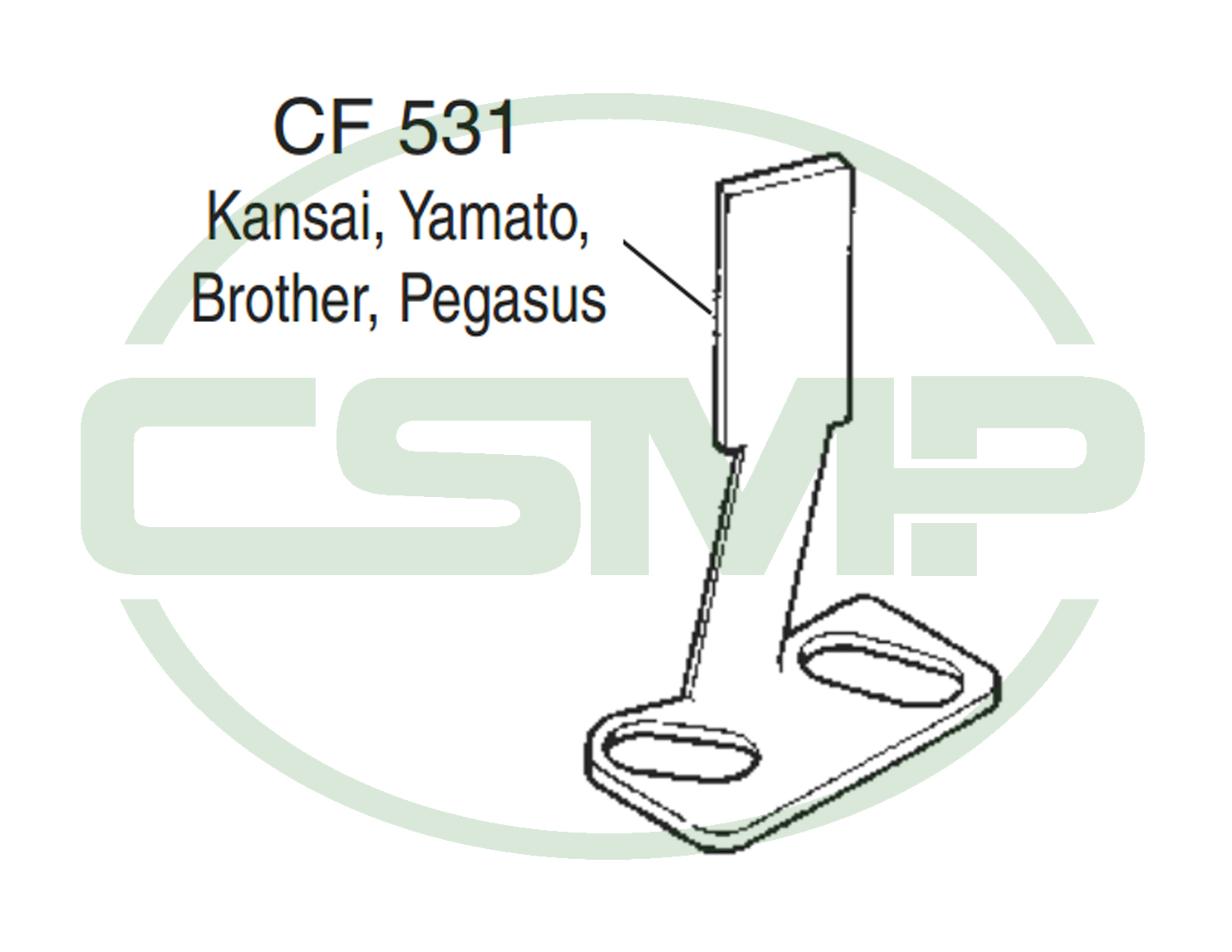 CF531 SPLIT TUBE FOLDER HOLDER CF
