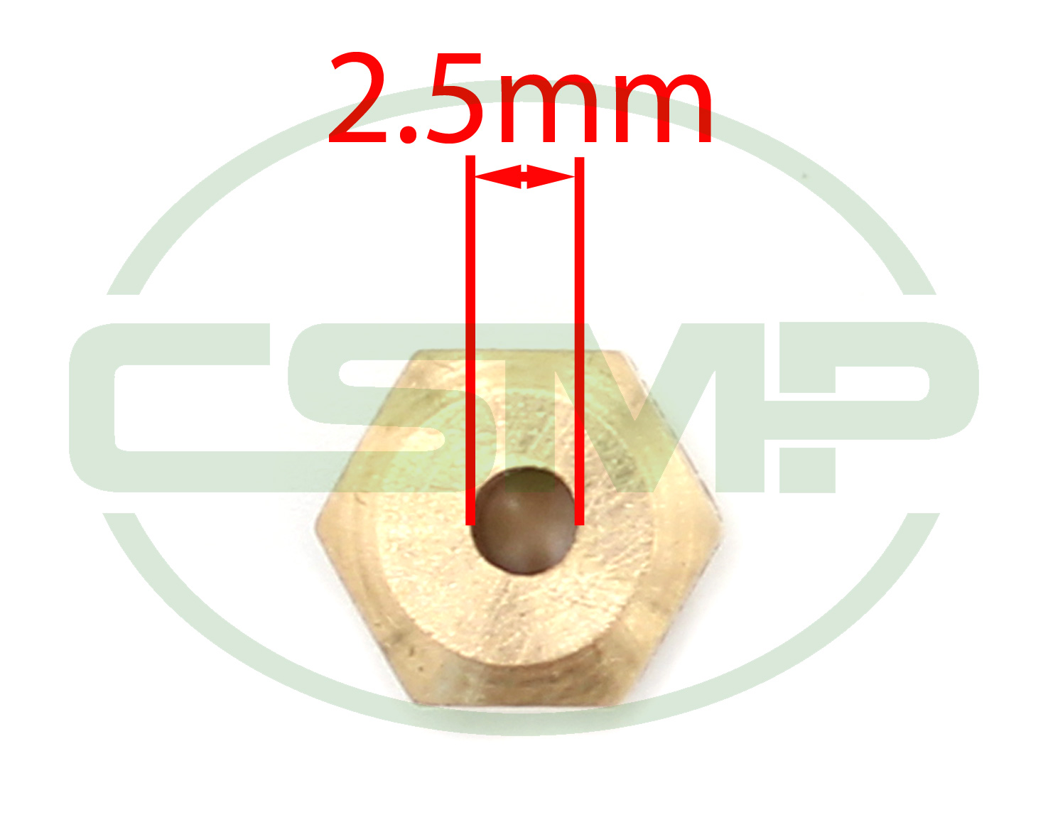 CFI2-37 2.5mm LOWER NEEDLE BUSHING DAYANG CFI-2 CLOTH DRILL