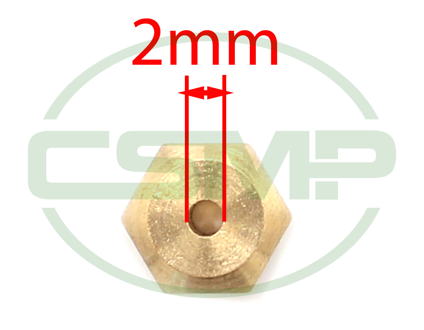 CFI2-37 2mm LOWER NEEDLE BUSHING DAYANG CFI-2 CLOTH DRILL