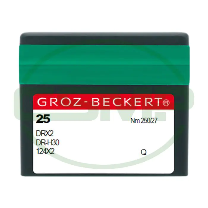 124X2 SIZE 250 PACK OF 10 NEEDLES GROZ BECKERT 124X2 SIZE 250 PACK OF 10 NEEDLES GROZ BECKERT