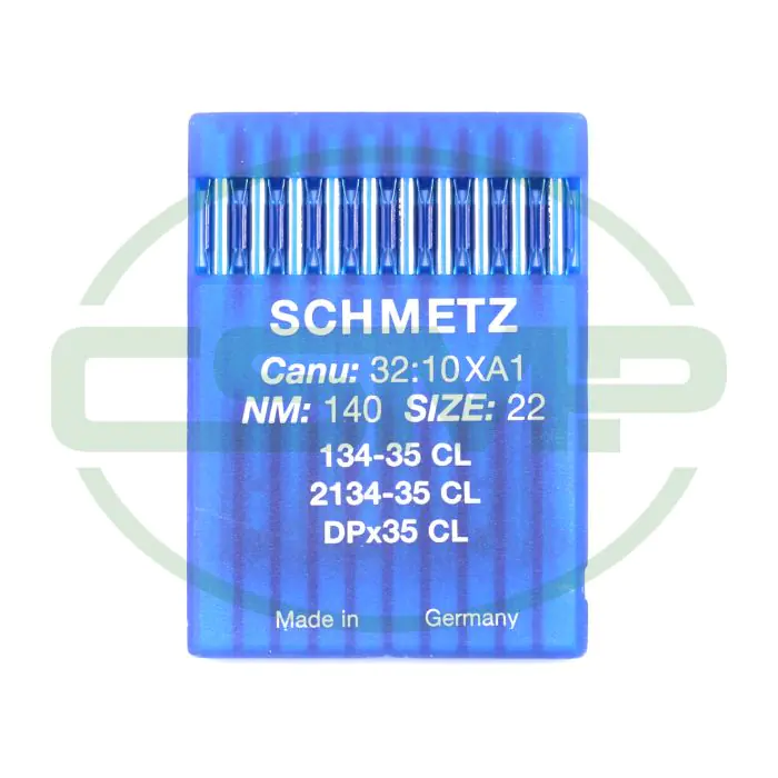 134-35CL SIZE 140 PACK OF 10 NEEDLES SCHMETZ