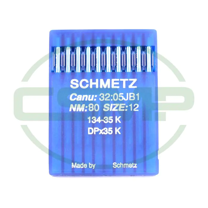 134-35K SIZE 80 PACK OF 10 NEEDLES SCHMETZ 134-35K SIZE 80 PACK OF 10 NEEDLES SCHMETZ
