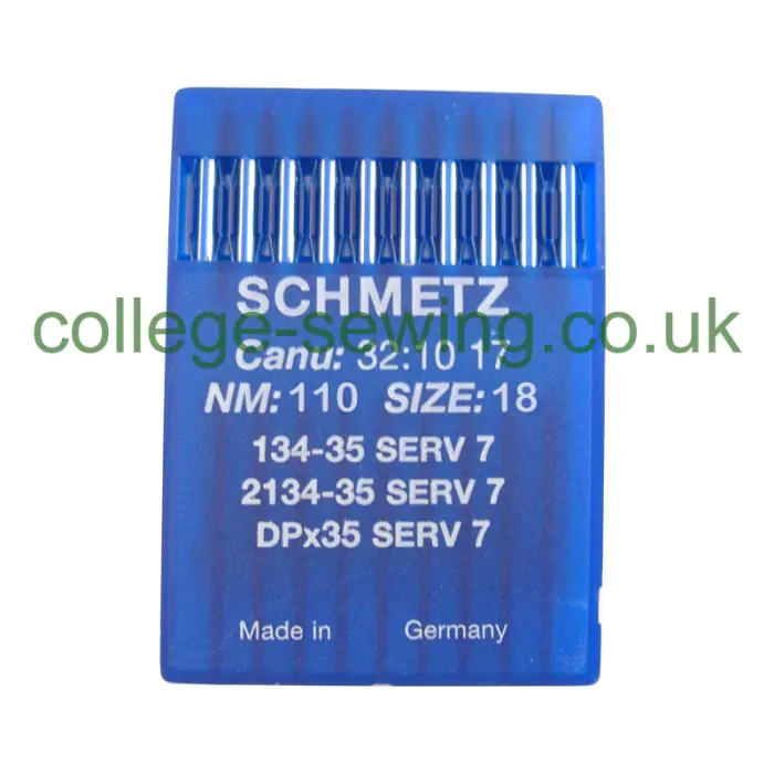 134-35 SERV 7 SIZE 110 PACK OF 10 NEEDLES SCHMETZ