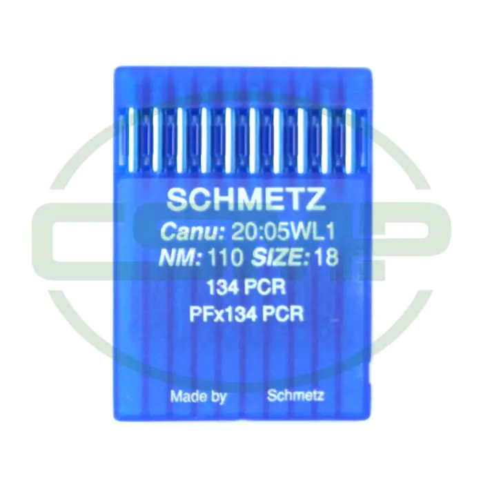 134 PCR SIZE 110 PACK OF 10 NEEDLES SCHMETZ 134 PCR SIZE 110 PACK OF 10 NEEDLES SCHMETZ