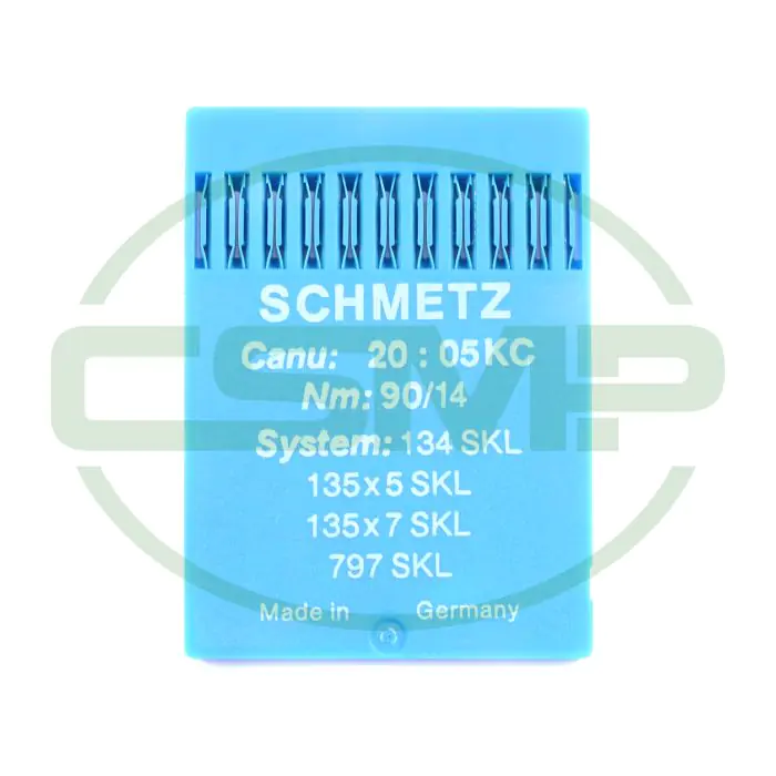 134 SKL SIZE 90 PACK OF 10 NEEDLES SCHMETZ 134 SKL SIZE 90 PACK OF 10 NEEDLES SCHMETZ