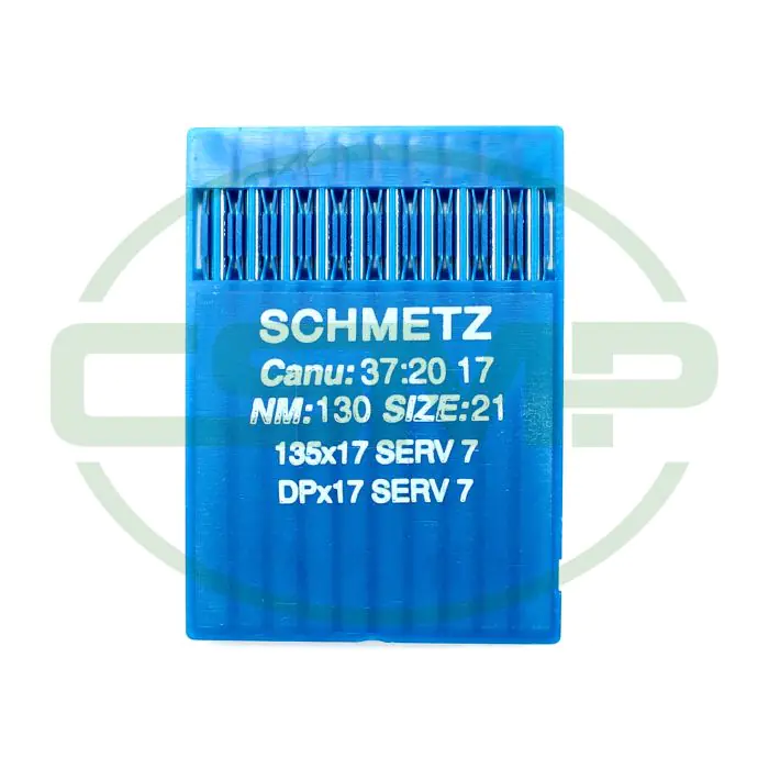 135X17 SERV7 SIZE 130 PACK OF 10 NEEDLES SCHMETZ