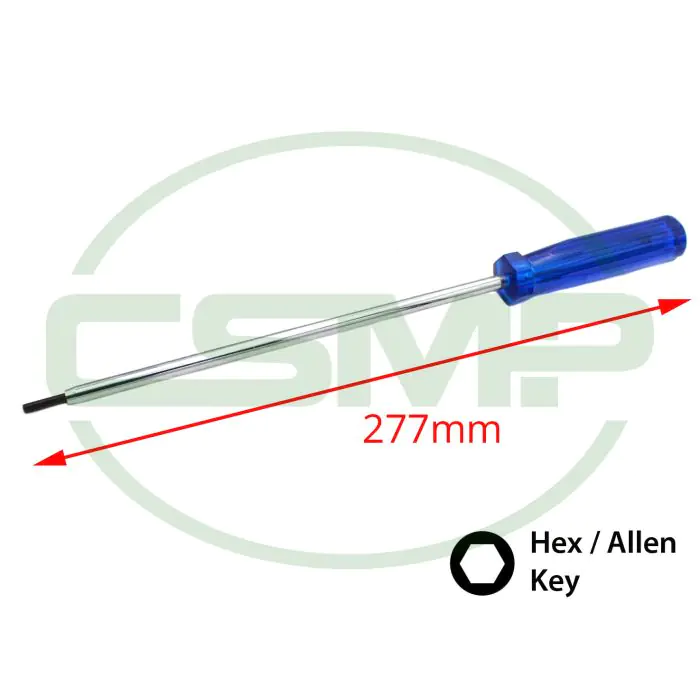 149173-0-01 ALLEN KEY WRENCH 3MM BROTHER 500 SERIES OVERLOCK