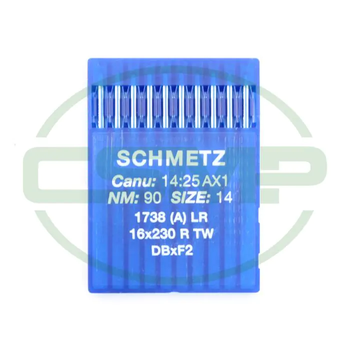 16X230NRTW SIZE 90 PACK OF 10 NEEDLES SCHMETZ