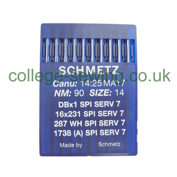 16X231 SPI SERV7 SIZE 90 PACK OF 10 NEEDLES SCHMETZ 16X231 SPI SERV7 SIZE 90 PACK OF 10 NEEDLES SCHMETZ