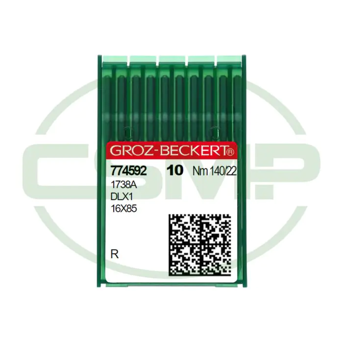 16X95 SIZE 140 PACK OF 10 NEEDLES GROZ BECKERT 16X95 SIZE 140 PACK OF 10 NEEDLES GROZ BECKERT