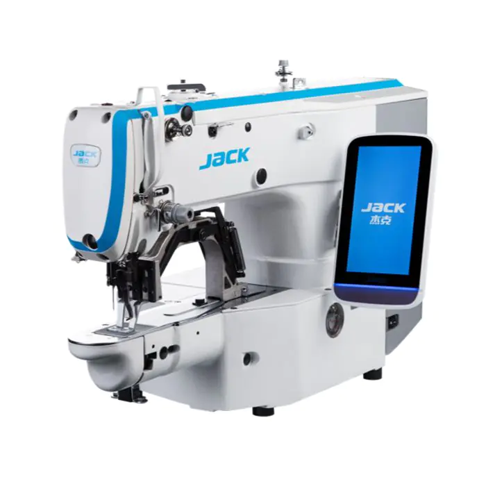 JACK JK-T1900GSK-D MEDIUM-WEIGHT BARTACK & BUTTON STITCH MACHINE JACK JK-T1900GSK-D MEDIUM-WEIGHT BARTACK & BUTTON STITCH MACHINE