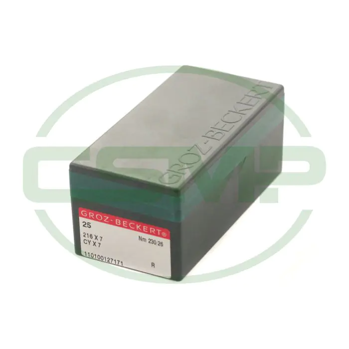 216X7 SIZE 230 PACK OF 10 NEEDLES GROZ BECKERT
