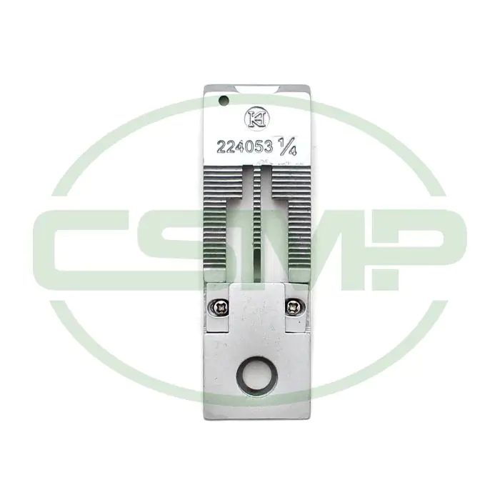 224053X1/4 6.4MM GAUGE NEEDLE PLATE FOR 10MM TAPE INSERT SINGER 112W