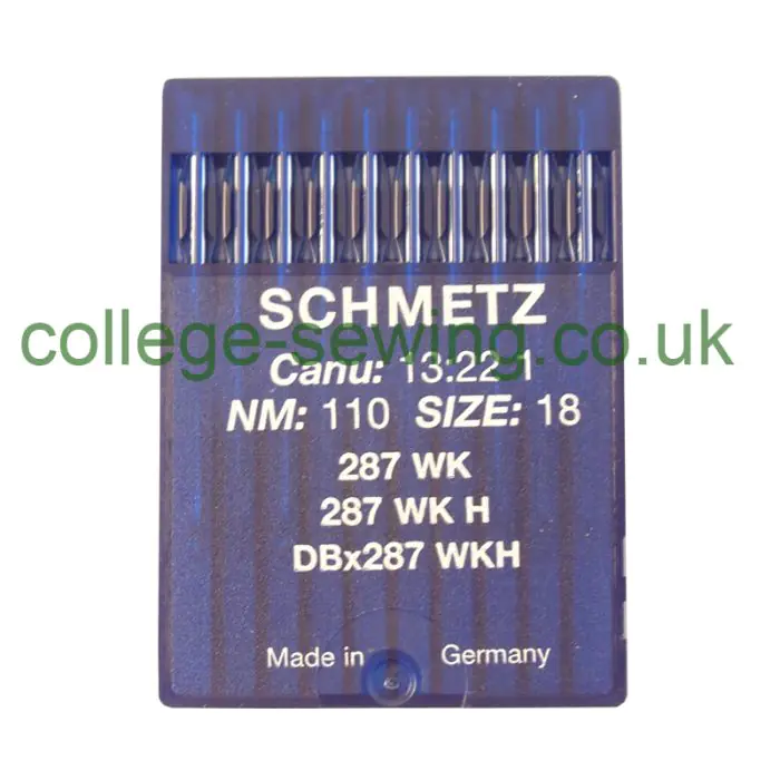287WKH SIZE 110 PACK OF 10 NEEDLES SCHMETZ DISCONTINUED 287WKH SIZE 110 PACK OF 10 NEEDLES SCHMETZ DISCONTINUED