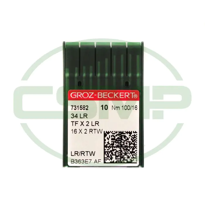 34LR SIZE 100 PACK OF 10 NEEDLES GROZ BECKERT 34LR SIZE 100 PACK OF 10 NEEDLES GROZ BECKERT