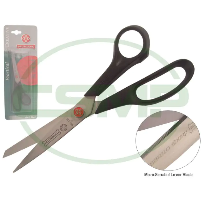 662 7-1/2" SERRA-SHARP SCISSOR MUNDIAL RED DOT 662 7-1/2" SERRA-SHARP SCISSOR MUNDIAL RED DOT