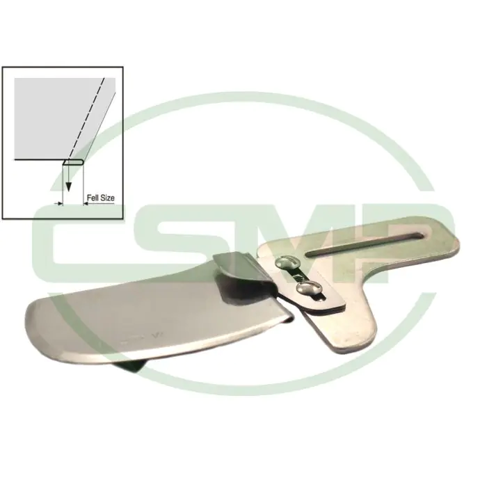 A75DX1/8=3MM SINGLE DOWN TURN HEMMER