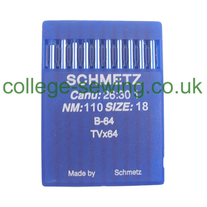 B64 SIZE 110 PACK OF 10 NEEDLES SCHMETZ B64 SIZE 110 PACK OF 10 NEEDLES SCHMETZ