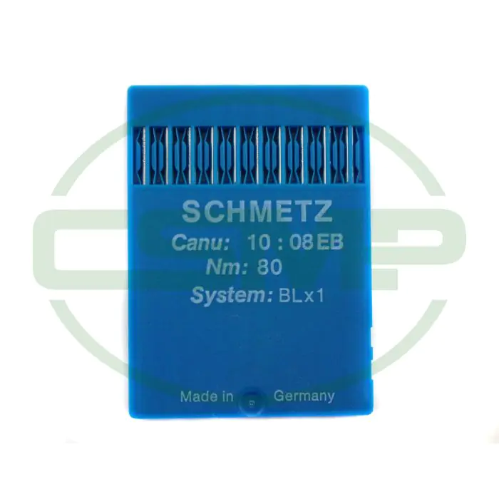 BLX1 SIZE 80 PACK OF 10 NEEDLES SCHMETZ BLX1 SIZE 80 PACK OF 10 NEEDLES SCHMETZ