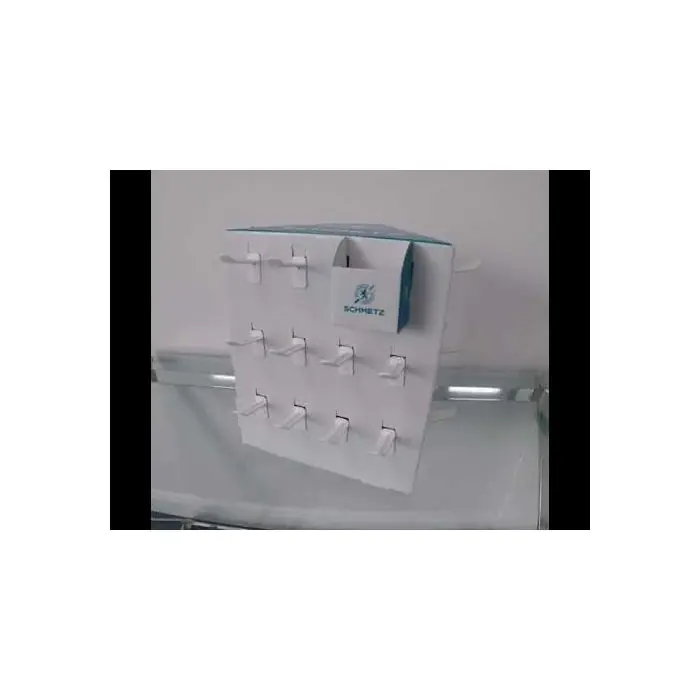 SCHMETZ 32 HOOK COUNTER SPINNER DISPLAY