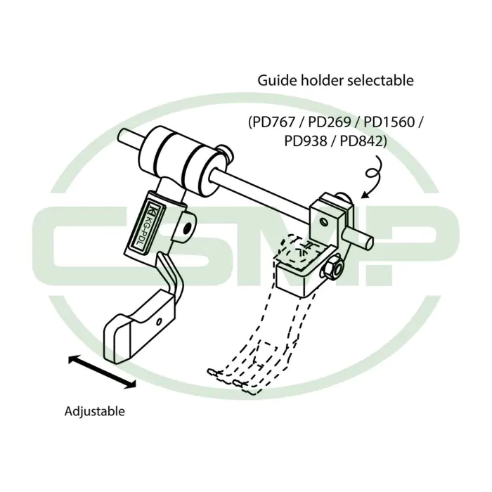 KG-PDL LEFT SIDED DROP DOWN GUIDE