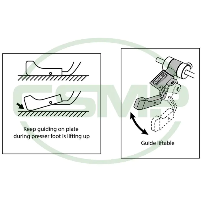 KG-PDL LEFT SIDED DROP DOWN GUIDE