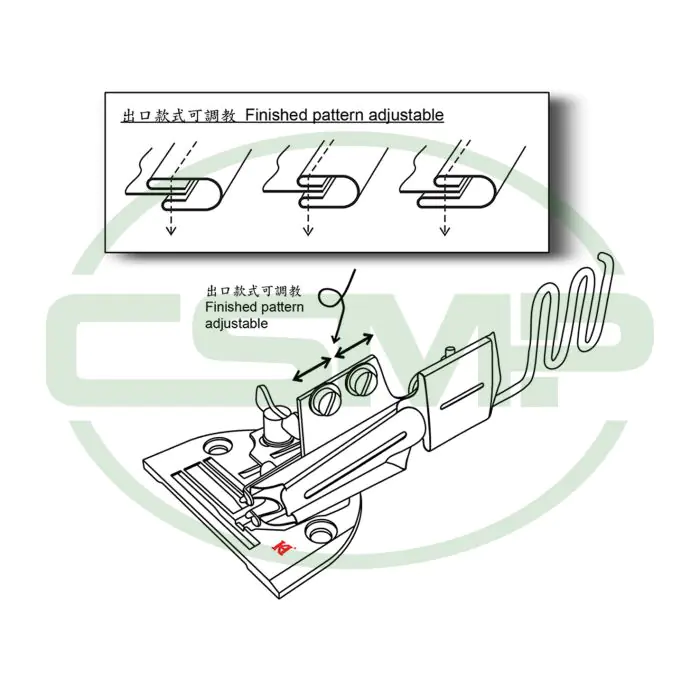 KHF5410F26 NEEDLE FEED RIGHT ANGLE BINDER SET KHF5410F26 NEEDLE FEED RIGHT ANGLE BINDER SET