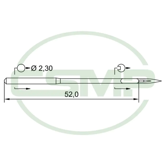 214X1 SIZE 130 PACK OF 10 NEEDLES SCHMETZ