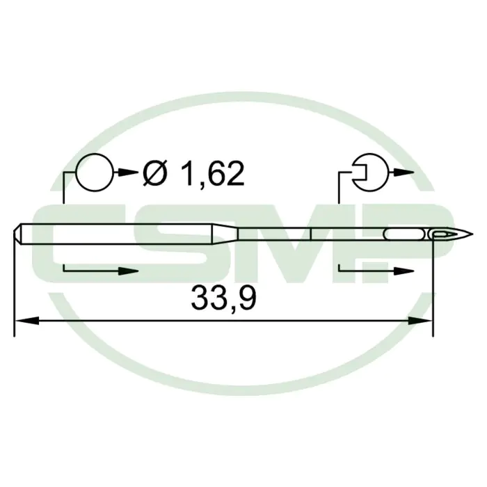 287WKHSD1 SIZE 90 PACK OF 10 NEEDLES SCHMETZ