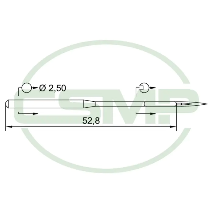 7X23 SIZE 160 PACK OF 10 NEEDLES SCHMETZ