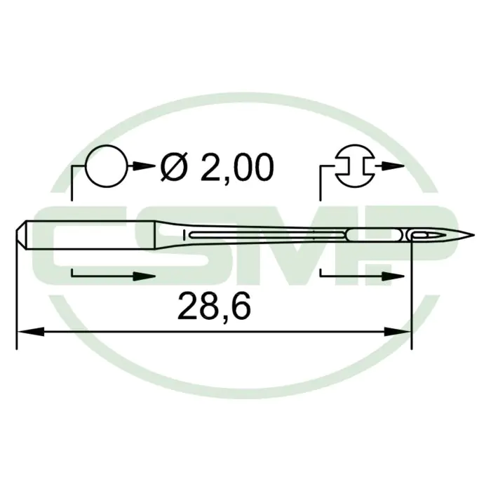 B27SPI SIZE 70 PACK OF 10 NEEDLES SCHMETZ