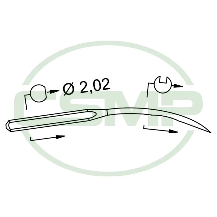 UY154GAS SIZE 110 PACK OF 10 NEEDLES SCHMETZ