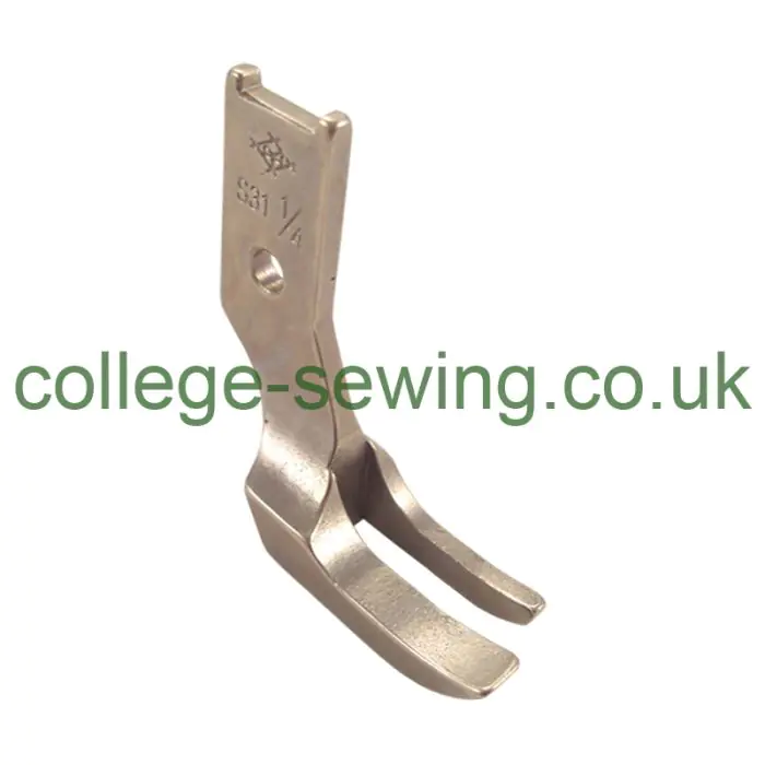 S31X1/4 = 6.4MM OUTSIDE PIPING FOOT USE WITH INNER FOOT S30 S31X1/4 = 6.4MM OUTSIDE PIPING FOOT USE WITH INNER FOOT S30