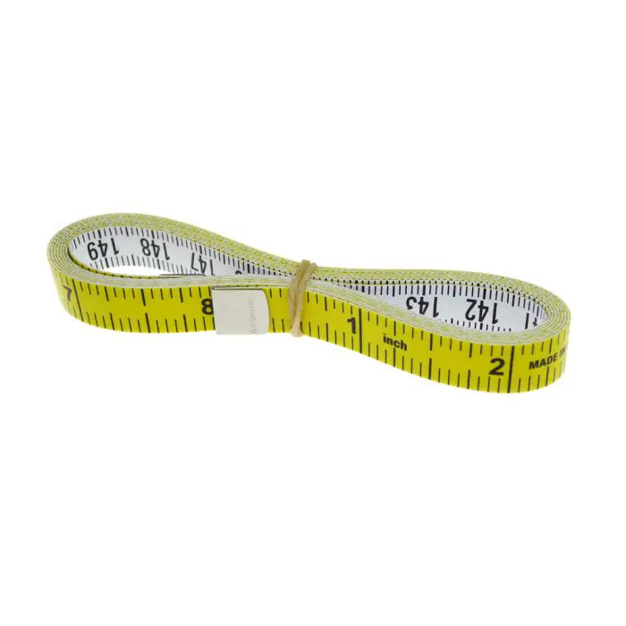 310 10MM WIDE 60" TAPE MEASURE CM/INCH