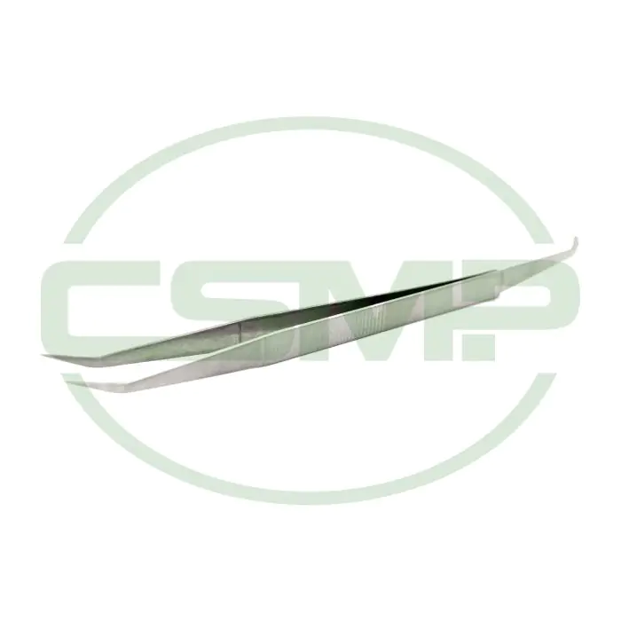 TWE3 7" BEND TWEEZER WITH HOOK