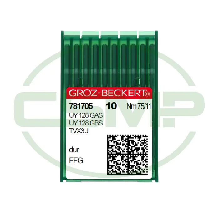UY128GAS FFG SES SIZE 75 GROZ BECKERT PACK OF 10 NEEDLES UY128GAS FFG SES SIZE 75 GROZ BECKERT PACK OF 10 NEEDLES